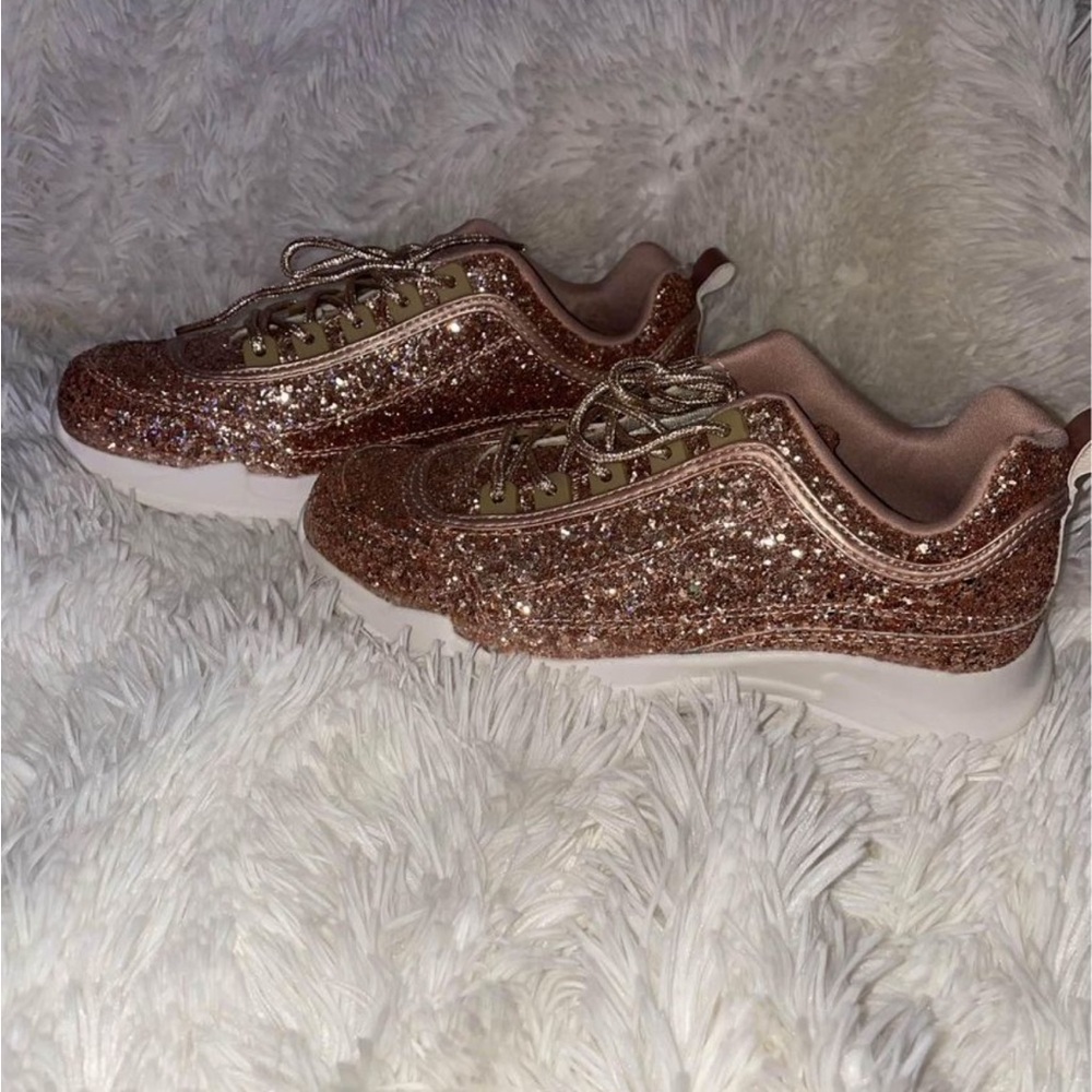 Glitter shoes